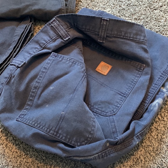 9 pairs of mens carhartt work pants - Picture 4 of 5